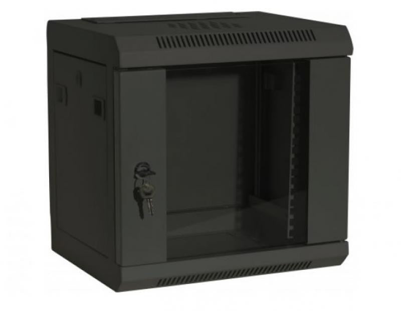 Kit Armario Rack 10" Mural 6U de 28cm de Fondo