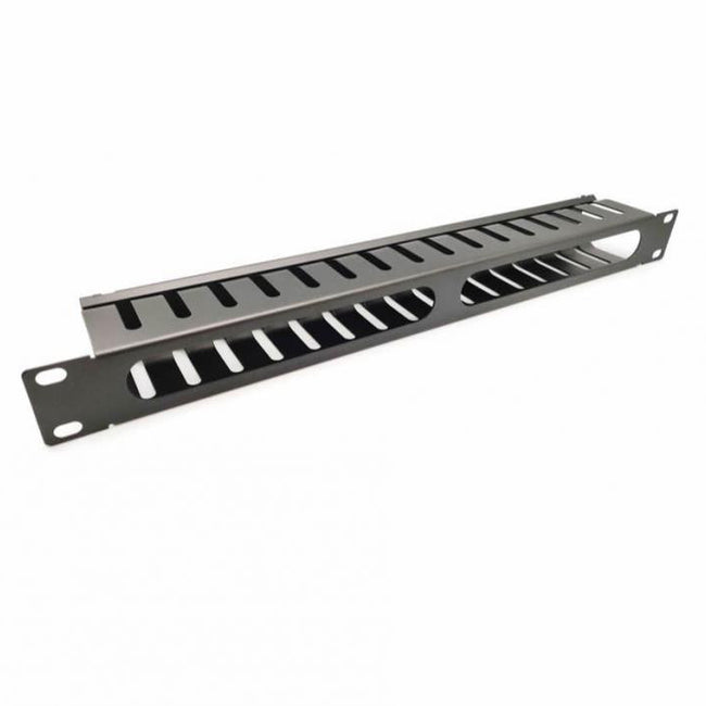 Pasacables Patch Panel, 19" CON Tapa Redes, Rack y Accesorios