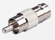 Conector BNC Hembra a RCA Macho