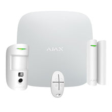 Ajax StarterKit Cam White Alarm Kit with Photo Verification