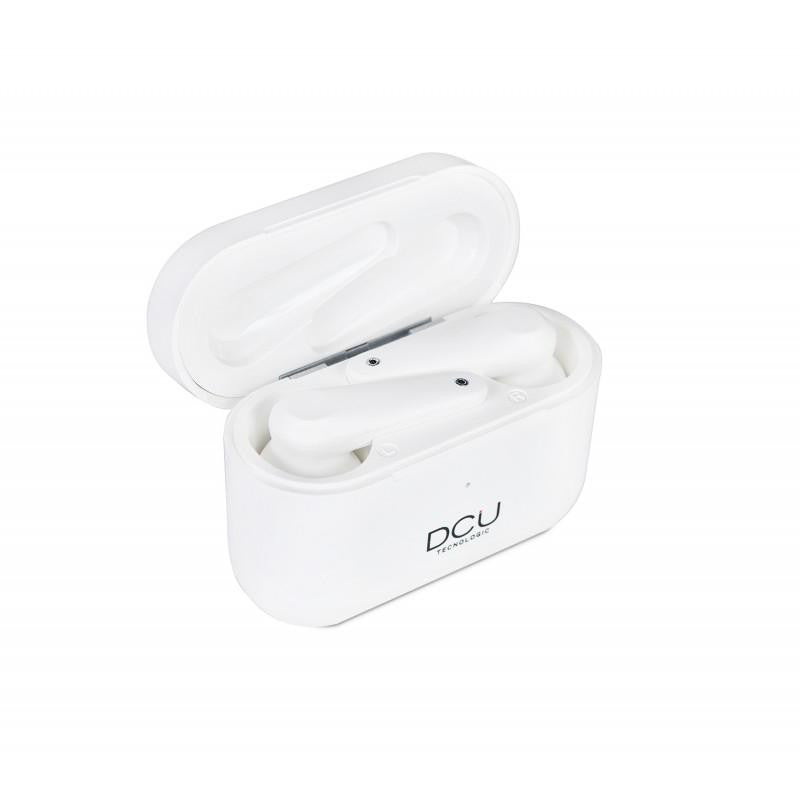 DCU Earbuds White Bluetooth Headphones