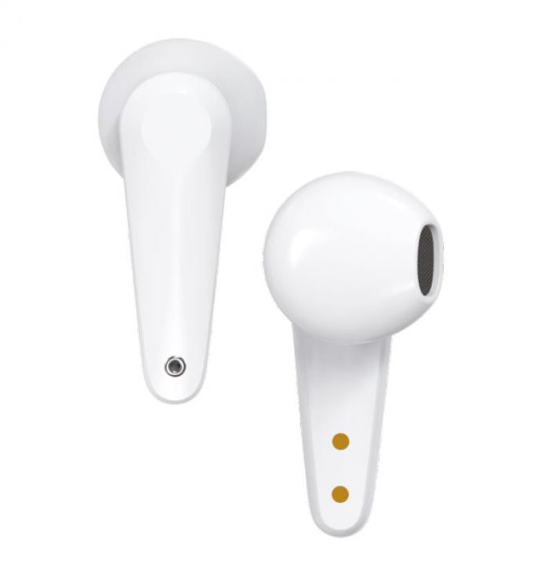 DCU Earbuds White Bluetooth Headphones