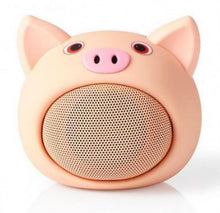 Pig Bluetooth Speaker | Up to 3 Hours | Portable Design 9 W | Built-in Mono Microphone | V-Linkable