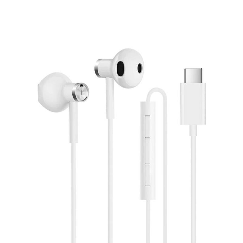 Auscultadores Xiaomi Dual Driver Type-C brancos