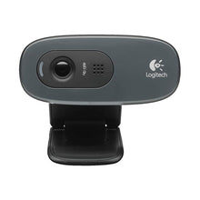Webcam USB 2.0 de 3 megapixéis e 720p, preta.