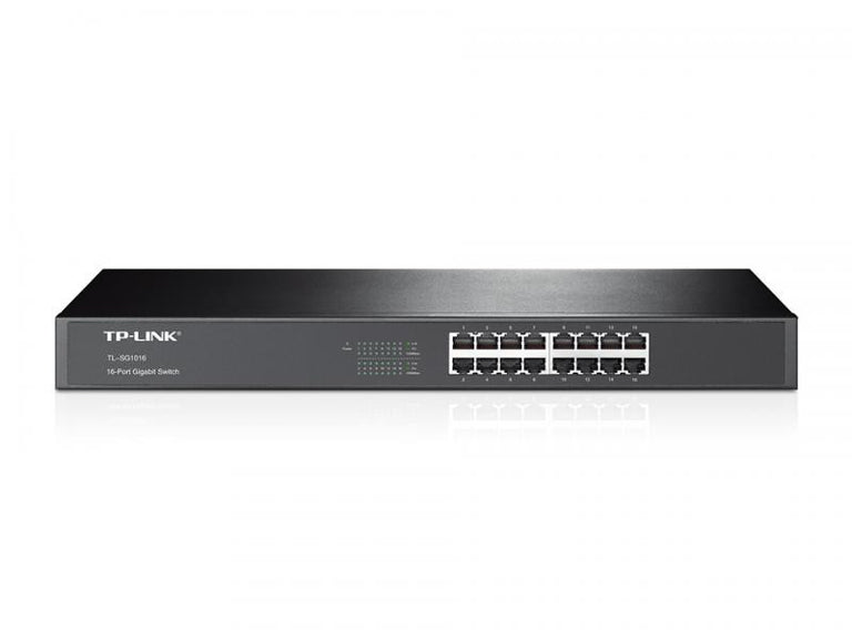 Switch de rack Gigabit de 16 portas
