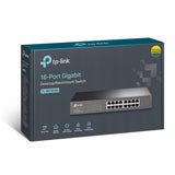 Switch con 16 Puertos Gigabit
