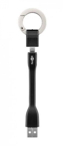 Cabo/porta-chaves micro USB