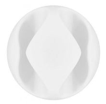 Guia de Cabos com 2 Ranhuras, Branco