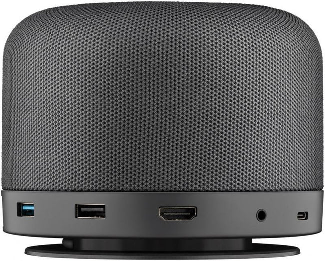 12-in-1 USB-C Multiport Dock with Wireless Fast Charging, 100W Power Delivery and USB 3.1 Type C Multimedia Speaker