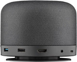 Dock Multipuertos de Usb-c 12 en 1 con Carga Rápida Inalámbrica, Suministro Energía 100 W y Altavoz Multimedia USB 3.1 Tipo C