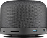 Dock Multipuertos de Usb-c 12 en 1 con Carga Rápida Inalámbrica, Suministro Energía 100 W y Altavoz Multimedia USB 3.1 Tipo C
