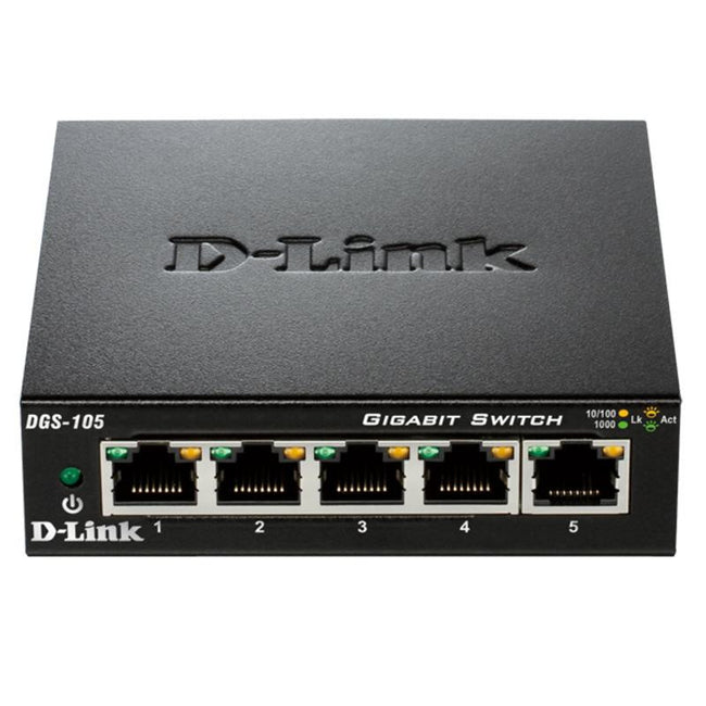 5 Port 10/100/1000Mbps Switch Networks, Racks and Accessories