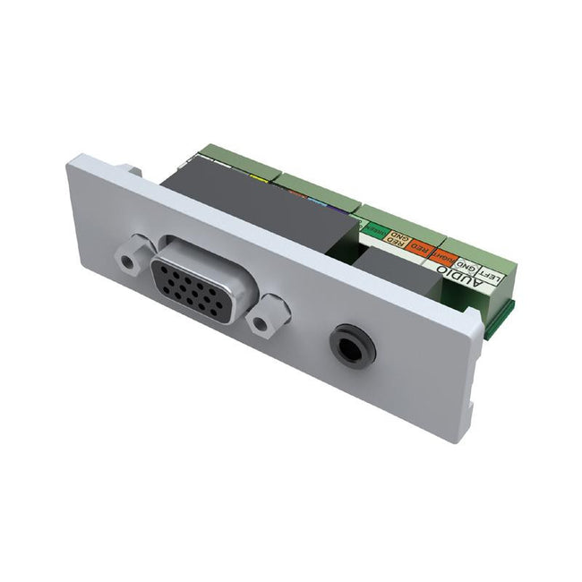 Módulo Vga Hembra + Jack de 3.5mm Vision Serie TC2 Cajas Conexiones