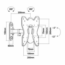 Eco TV Mount Swivel and Tilt for 23-42 inch TVs