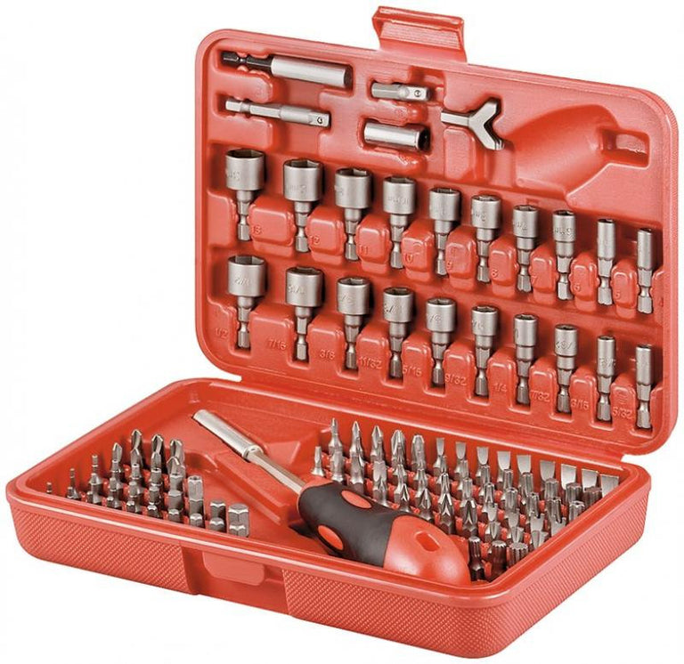 Screwdriver Bit Set, 113 Piece Tool Kits