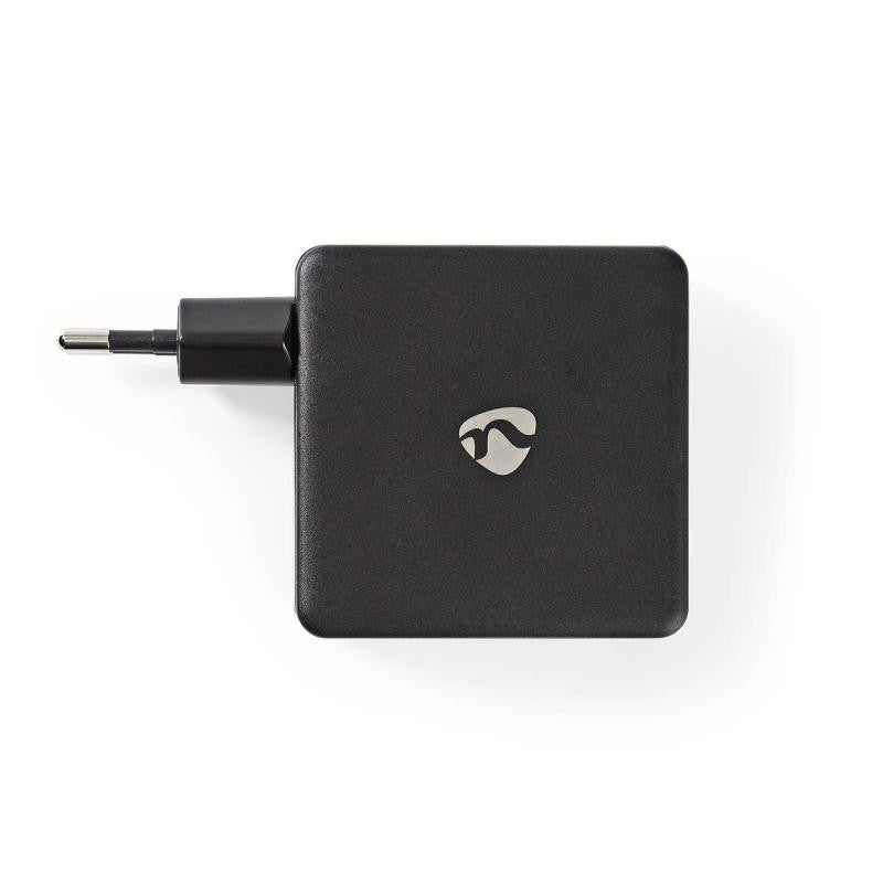 Cargador de Pared USB-C PD3.0 60W de color negro