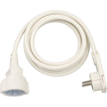 2m Power Extension Cable H05vv-f 3G1.5 IP20 White