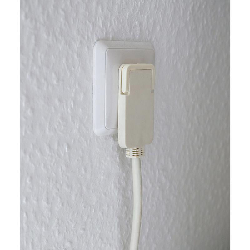 2m Power Extension Cable H05vv-f 3G1.5 IP20 White