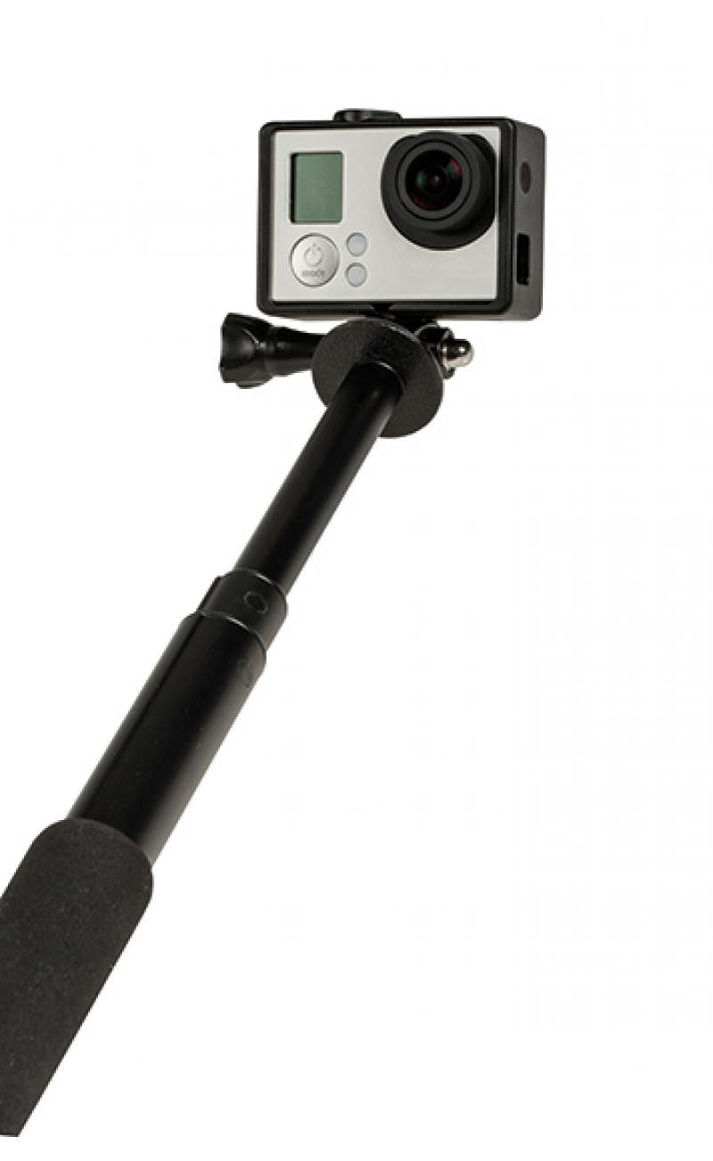 Stick de selfie para autorretratos com câmaras, fotos e vídeos.