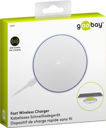 Cargador Rápido Inalámbrico 10 W Blanco