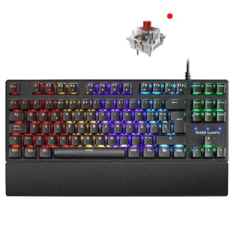 Teclado Gaming Mecánico Mars Mkxtklres