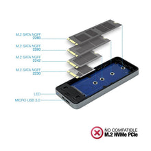 External Box For SSD M.2 Ngff USB External Boxes Hard Drives