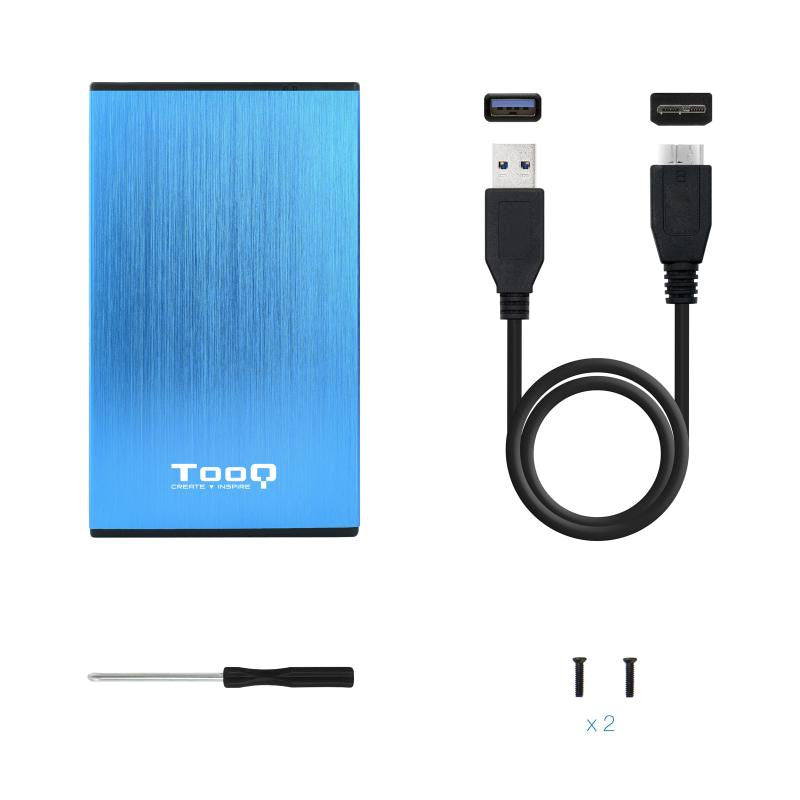 Caixa externa para unidades de disco rígido/SSD de 2,5"