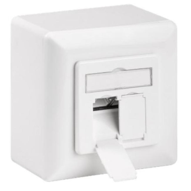 Universal CAT 6 Wall Box Incl. UTP Mounting Frame