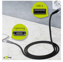 Cabo USB para Lightning reforçado de 2 m para carregamento e sincronização