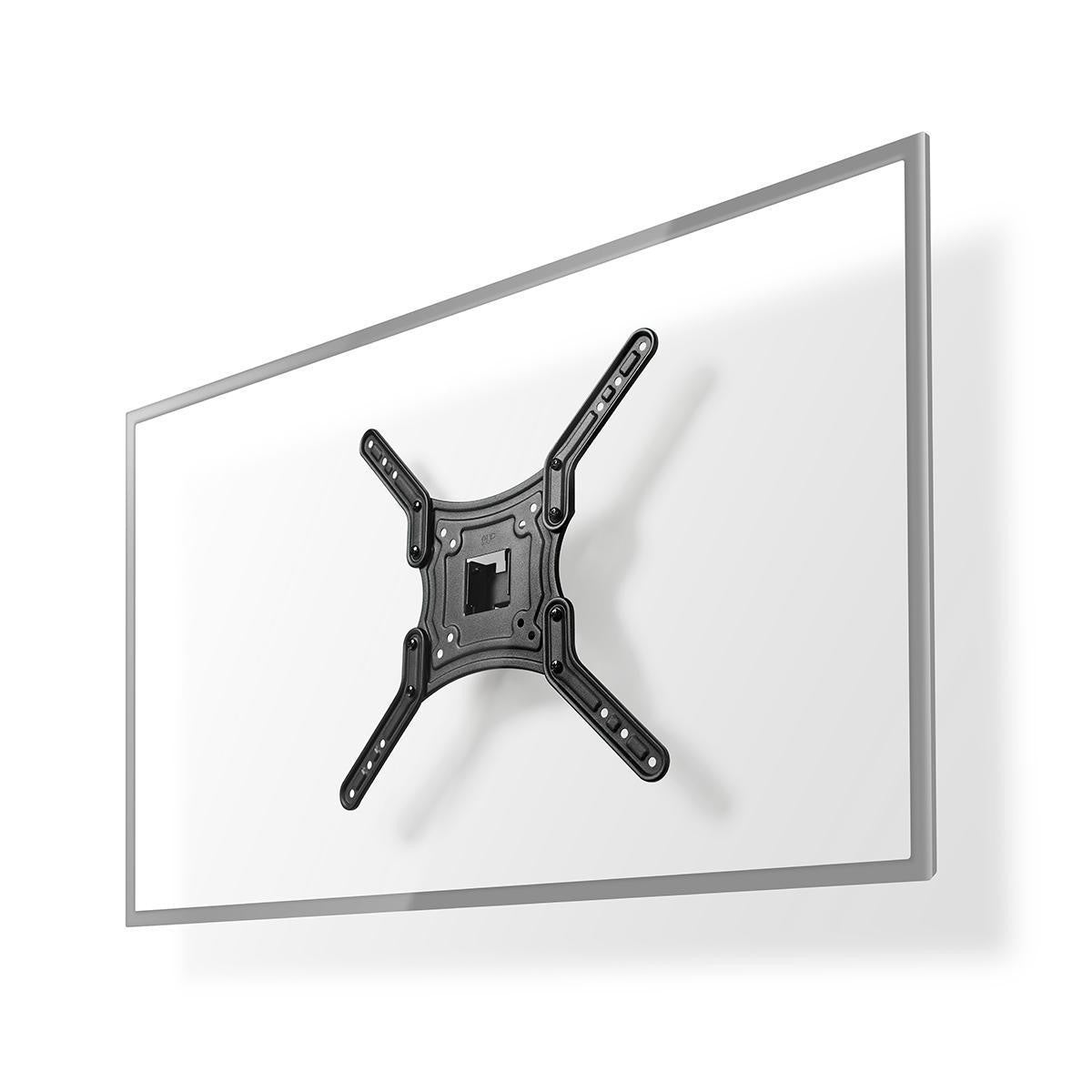 Soporte de Pared Para TV con Movimiento Completo | 23"-55" Hasta 30 kg 1 Punto Giro