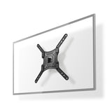 Soporte de Pared Para TV con Movimiento Completo | 23"-55" Hasta 30 kg 1 Punto Giro