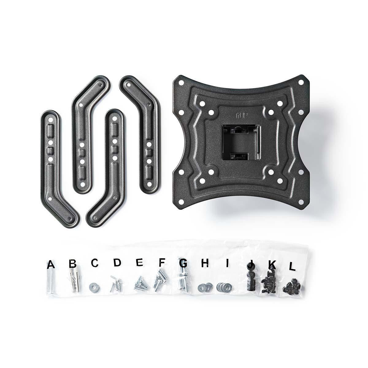 Soporte de Pared Para TV con Movimiento Completo | 23"-55" Hasta 30 kg 1 Punto Giro