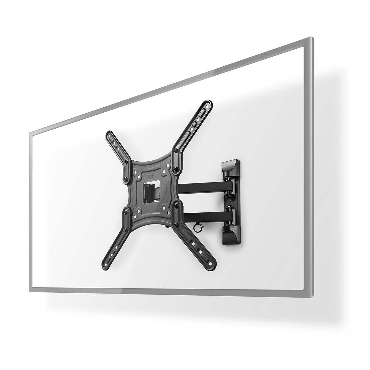 Soporte de Pared Para TV con Movimiento Completo | 23"-55" Hasta 30 kg 3 Puntos Giro