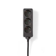 Power strip with 3 connections