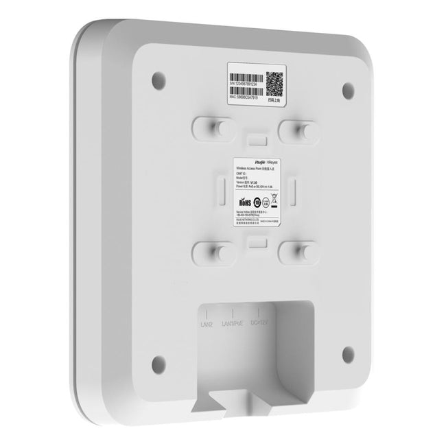 Access Point Wi-Fi 6 Dual Band 1775 Mbps PoE+ RG-RAP2260G Reyee