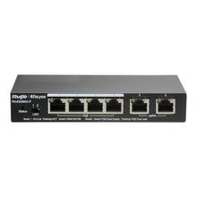 Reyee - 6 Port RJ45 Desktop Switch Speed ​​10/100/1000 Mbps Maximum 54W PoE Energy Saving Technology CCTV