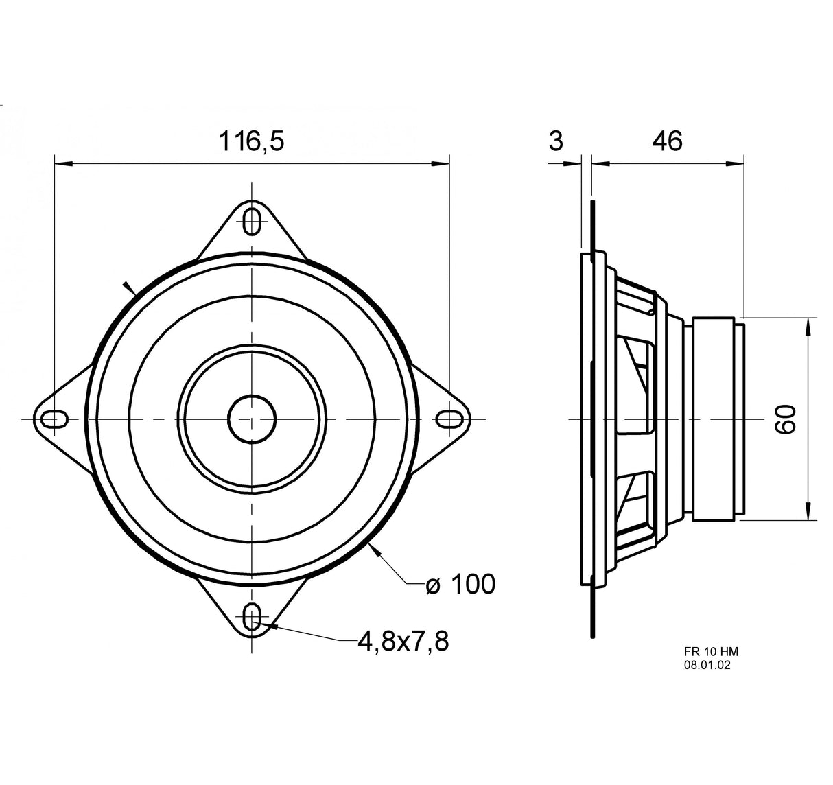 Broadband Speaker 4 30 W Altavoces