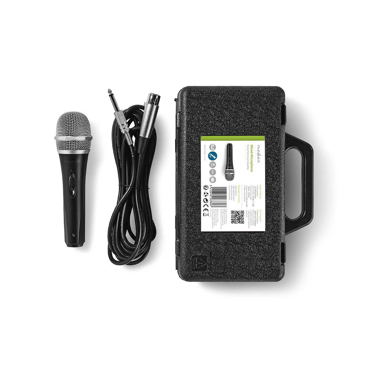 Micrófono con Cable | Sensibilidad de -72 dB +/-3 50 Hz - 15 kHz 5,0 m