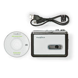Convertidor USB Portátil de Cinta a MP3 | con Cable y Software