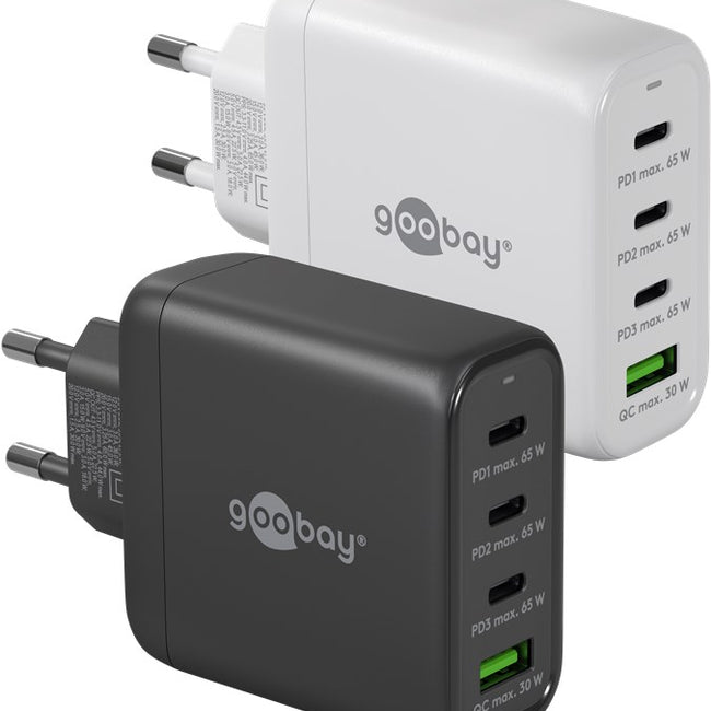 Cargador rápido multipuerto USB-C™ PD GaN (68 W)