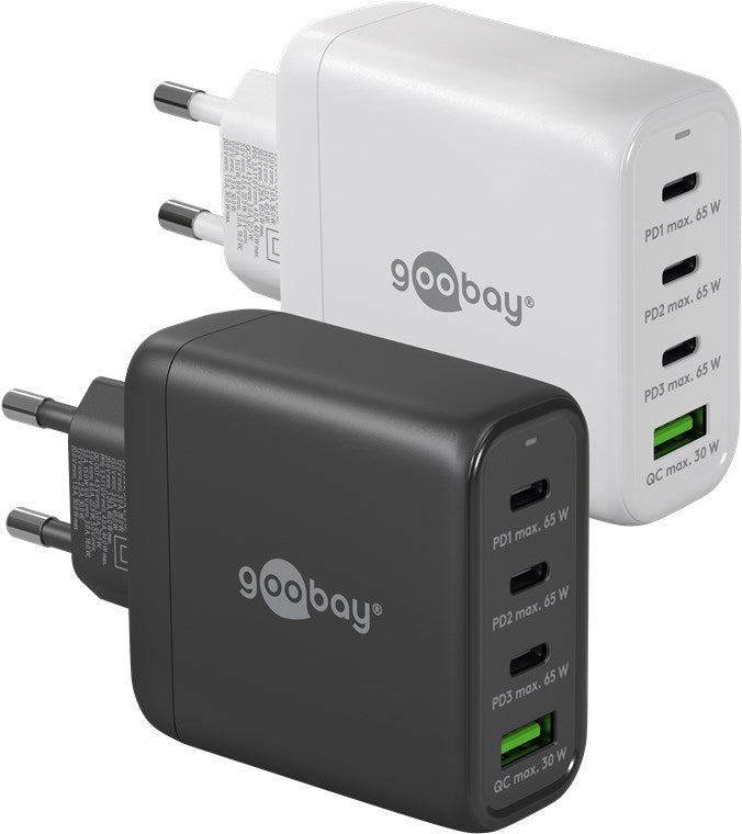 Cargador rápido multipuerto USB-C™ PD GaN (68 W)
