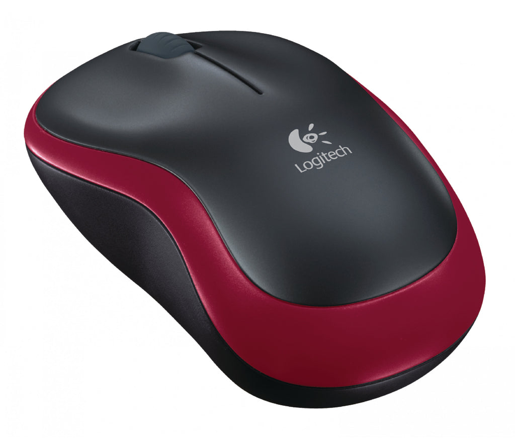Rato sem fios Logitech M185 vermelho