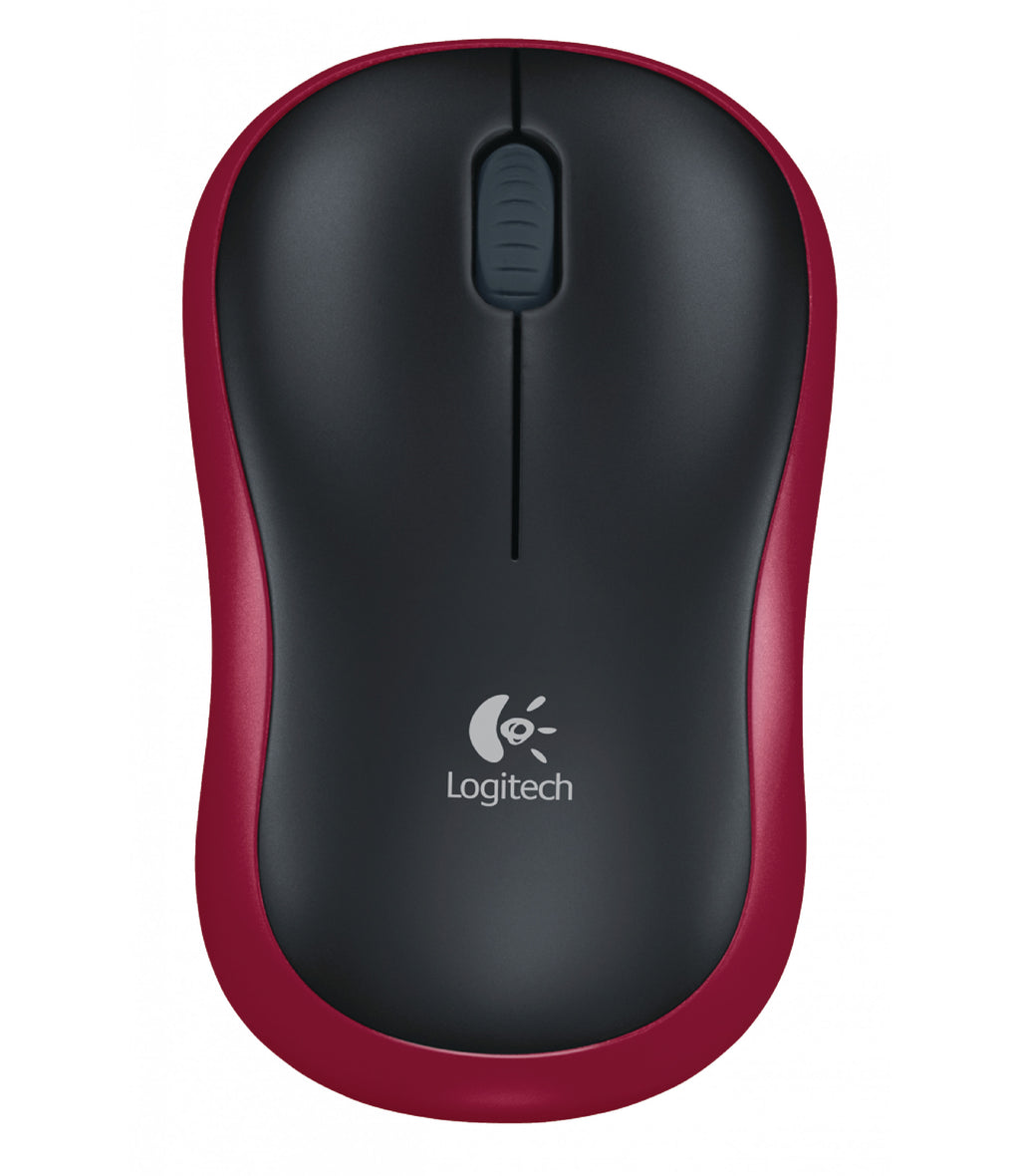 Rato sem fios Logitech M185 vermelho