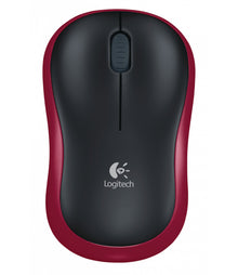 Rato sem fios Logitech M185 vermelho