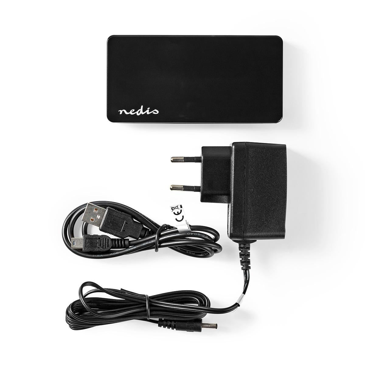 Concentrador USB | 7 Puertos Alimentación USB 2.0