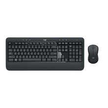 Teclado y Ratón Inalámbricos Multimedia US International Gris Oscuro Teclados