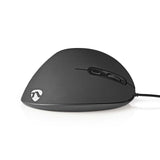 Ratón con Cable Ergonómico  | 3200 DPI 6 Botones Negro