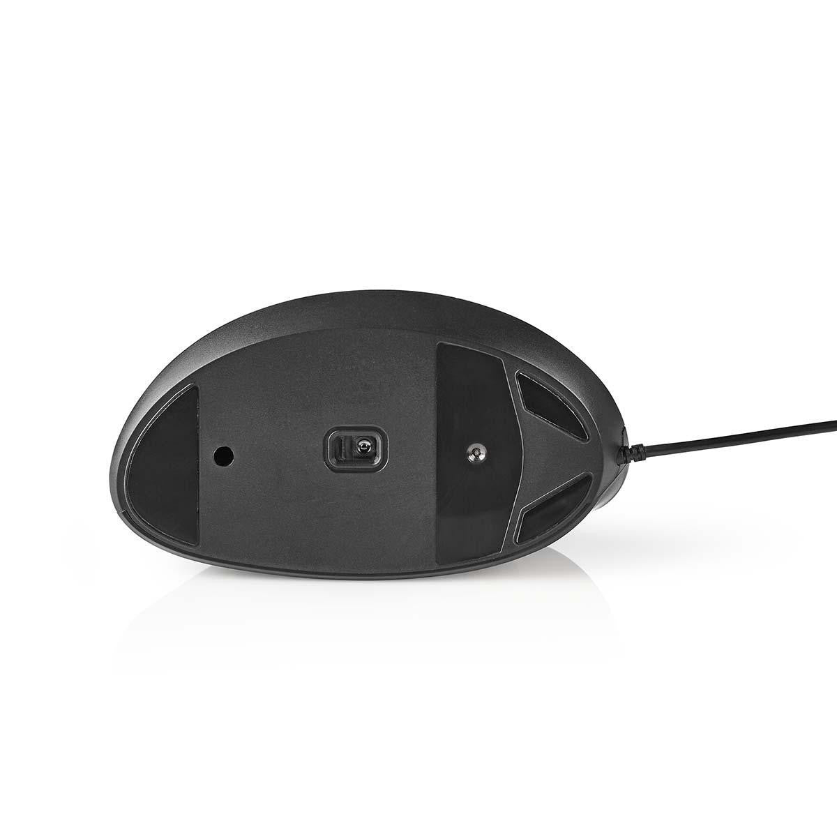 Ratón con Cable Ergonómico  | 3200 DPI 6 Botones Negro