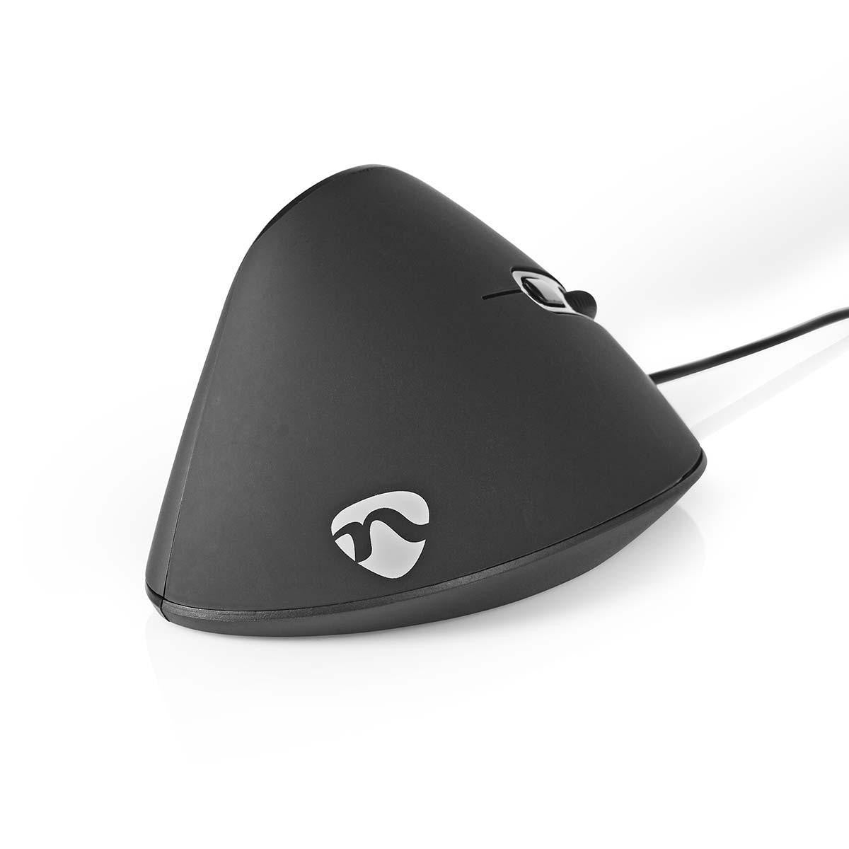Ratón con Cable Ergonómico  | 3200 DPI 6 Botones Negro